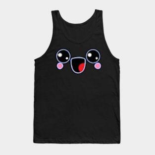 Kawaii cute ultra happy face Tank Top